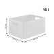 Shelves Rotho Country White Anthracite Plastic