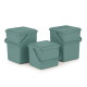 Container Rotho                                 Green 9 L Rectangular