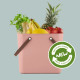 Recipiente contenedor Rotho Albula Classic Rosa 25 L