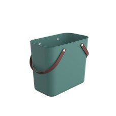 Recipiente contenedor Rotho Albula Classic Green Verde 25 L