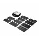 Sandwichera Adler AD 3040 Negro Gris 1200 W