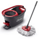 Mopa Fregona con Cubo Vileda 167751 Negro Rojo Microfibra Plástico