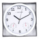 Wall Clock Esperanza EHC016W White Glass Plastic 25 cm