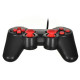Mando Gaming Esperanza Warrior GX300 USB 2.0 Negro Rojo PC Windows