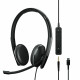 Auriculares con Micrófono Epos Adapt 165T Negro
