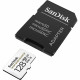Tarjeta de Memoria Micro SD con Adaptador SanDisk High Endurance 128 GB UHS-I