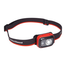 Linterna Frontal LED Recargable y Ajustable Black Diamond Sprint 225 Blanco Negro Naranja