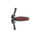 Patinete Scooter Micro Micro Deluxe Pro LED Negro Rojo