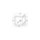 Sink with One Basin Pyramis 070167602BE