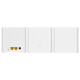 Router Tenda EX3-3pack White RJ45 x 1 Wi-Fi 5 GHz Wi-Fi 6 GHz Wi-Fi 4