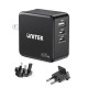 Cargador de Pared Unitek P1117B Negro 65 W (1 unidad)
