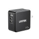 Cargador de Pared Unitek P1117B Negro 65 W (1 unidad)