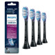 Recambio para Cepillo de Dientes Eléctrico Philips HX9054/33 Negro 4 Unidades