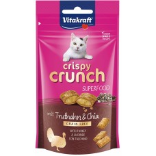 Snack para Gatos Vitakraft CRISPY CRUNCH Pavo 60 g