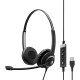 Headphones with Microphone Epos 1000579 Black