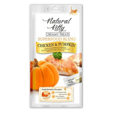 Snack para Gatos Natural Kitty Superfood Blend Pollo