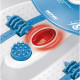 Masajeador de Pies Mpm MMS-01 Azul Blanco 70 W