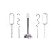 Batidora de Varillas Adler AD 4212 Acero Inoxidable Plástico