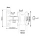 TV Mount MacLean MC-416 32