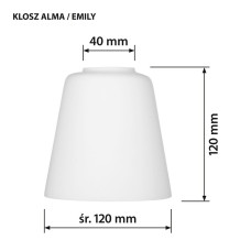 Built-in spotlight Activejet AJE-ALMA 3P 120 W 40 W Built-in spotlight Activejet AJE-ALMA 3P 120 W 40 W