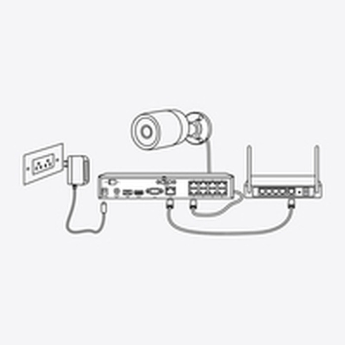 Surveillance Camcorder Reolink RLC-510A-Biała Surveillance Camcorder Reolink RLC-510A-Biała