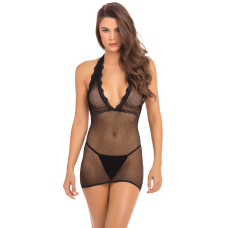 Vestido René Rofé Negro (Talla única)