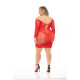 Dress Pink Lipstick Red (L)