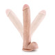 Consolador Realista Blush Au Naturel TPE Ø 5,3 cm (29,2 cm)