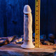 Realistic Dildo Evolved Silicone ABS Ø 4,5 cm (17,7 cm)