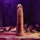 Realistic Dildo Evolved Silicone ABS Ø 4,5 cm (17,7 cm)