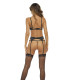 Underwear Set René Rofé Black (M/L)