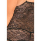Underwear Set René Rofé Black (3XL/4XL)