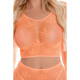 Underwear Set Pink Lipstick Orange (One size)