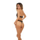 Leotard René Rofé Black S/M