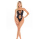 Leotard Pink Lipstick Black One size