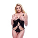 Body Baci Lingerie Peek-a-boo Negro S/M