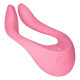 Multifun 2 Couples Massager Satisfyer Partner Pink