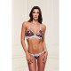 Underwear Set Baci Lingerie Floral & Lace Grey (M/L)