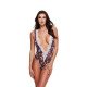 Body Baci Lingerie Floral & Lace Gris M/L