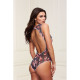 Body Baci Lingerie Floral & Lace Gris M/L