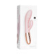 Vibrador Doble Estimulación Le Wand Blend Rose Gold Dorado Rosa Dorado