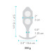 Plug Anal B-Vibe 12035 Negro