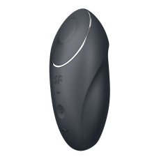 Masajeador Satisfyer Tap & Climax Gris