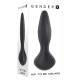Anal plug Gender X HIP TO BE SQUARE Black (9,5 cm)