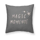 Cushion cover Kids&Cotton Yannick A Grey 50 x 50 cm Cotton