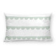Funda de almohada Kids&Cotton Guildo Menta 40x60cm 40 x 60 cm 100 % algodón