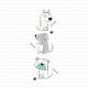 Bedspread (quilt) Kids&Cotton Huali Big Dog 190 x 270 cm