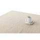 Stain-proof resined tablecloth Belum Plumeti White 140 x 140 cm