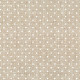Stain-proof resined tablecloth Belum Plumeti White 140 x 140 cm