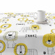 Stain-proof resined tablecloth Belum Dakari 140 x 140 cm
